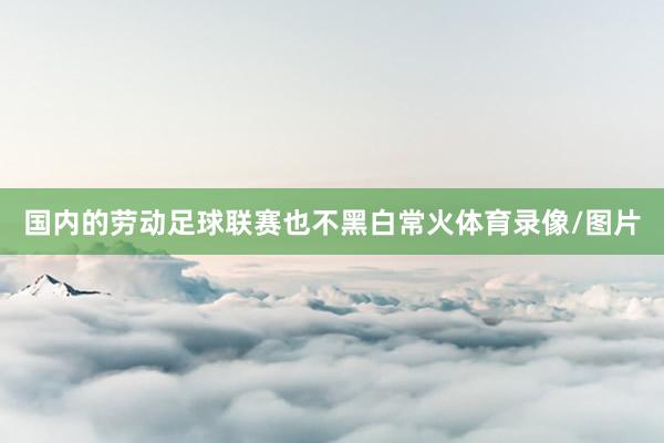 国内的劳动足球联赛也不黑白常火体育录像/图片