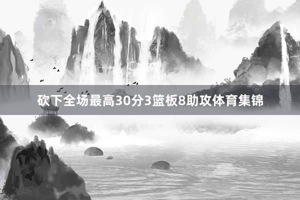 砍下全场最高30分3篮板8助攻体育集锦
